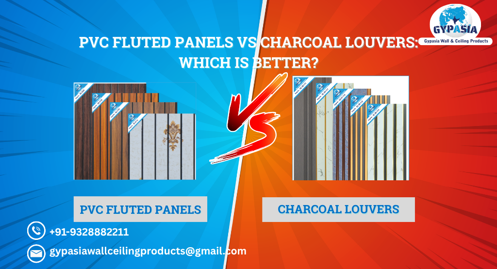 PVC Fluted Panels vs Charcoal Louvers